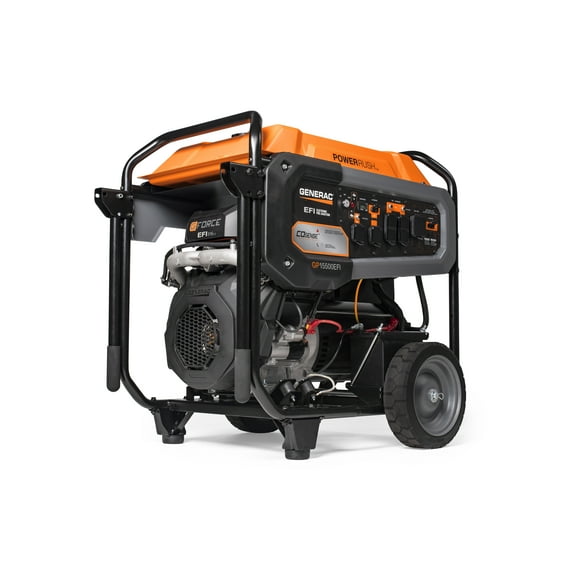 Generac 7705 GP15500EFI Gas Powered Portable Generator- 49st