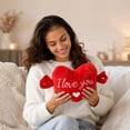 thumbnail image 6 of Kiddiway Plush Stuffed Animal - Love Heart Musical Doll, Interactive Toy for Parent-Child Bonding, Soft Plushies for Kids (Batteries Not Included), 6 of 6