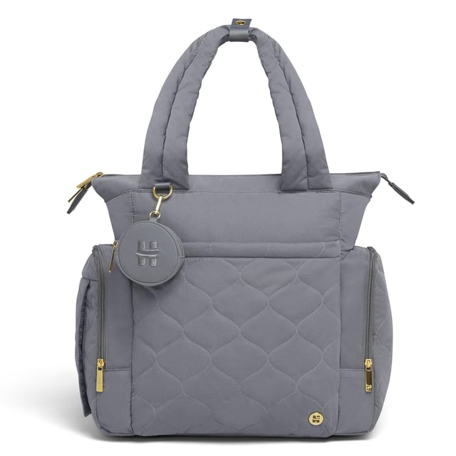 Bolsa de pañales Huggies, acogedora, acolchada, silenciosa, ahumada