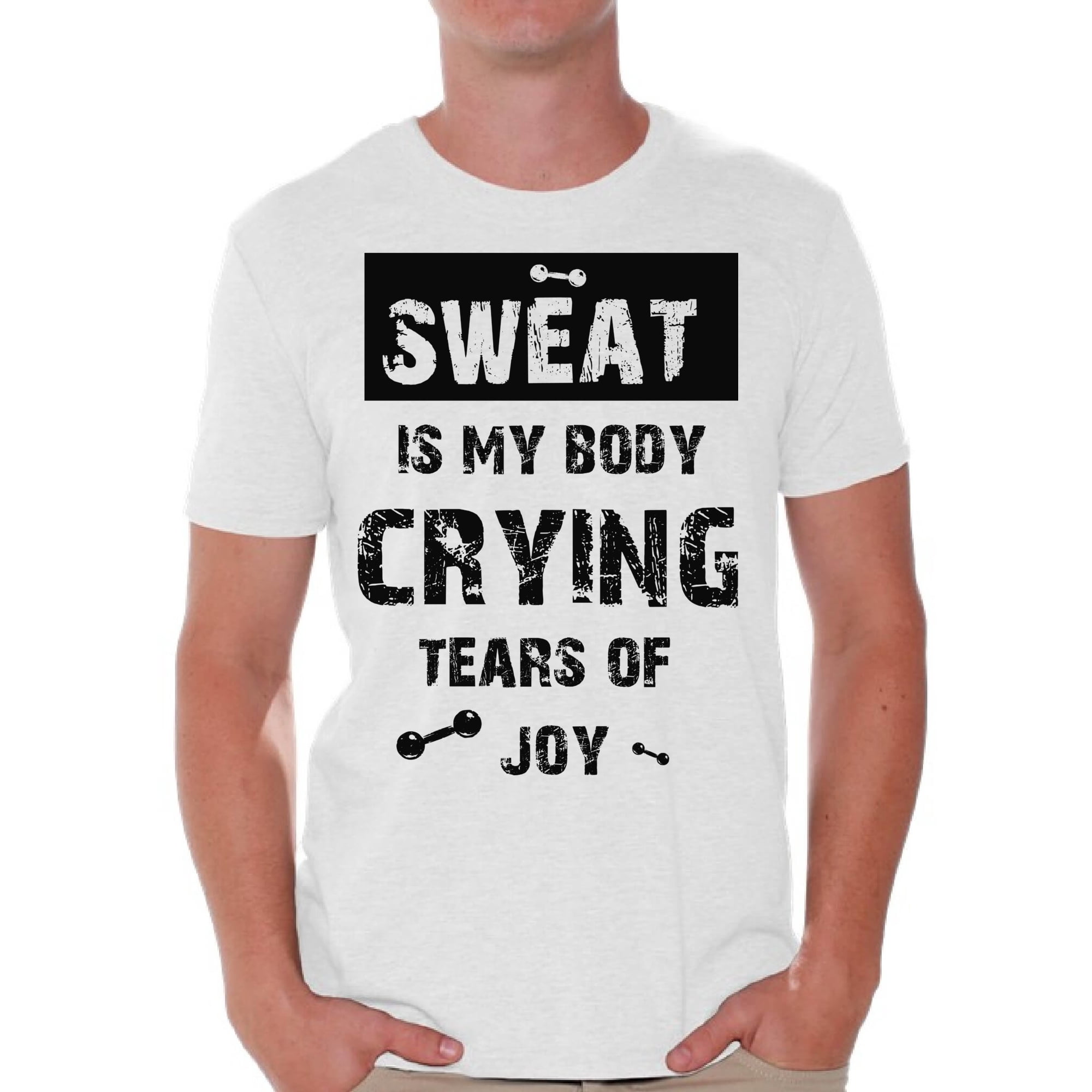 Workout shirts Fitness Shirts Funny Gym Shirts Men's T-Shirt