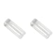 thumbnail image 1 of Ounissouiy Bottles Refillable Mason Jar Transparent Plastic Dry Holder Container Cookies Pencil Cases Screw for Kitchen Coffee 350Ml 2piezas, 1 of 6
