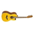 thumbnail image 3 of H. Jimenez, 7-String Acoustic-Electric Guitar, Ambidextrous, Yellow (LBQ1EGT), 3 of 3