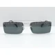thumbnail image 1 of MIU MIU SMU 59T RECTANGULAR SUNGLASSES BLACK/SILVER 58-18-140 USED*, 1 of 5