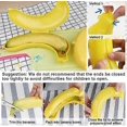 thumbnail image 3 of 3Pcs Banana Case, Cute Banana Protector Storage Box, Portable Banana Holder for Lunch Boxes, BPA-Free Fruit Container for Outdoor Travel (3 Colors), 3 of 5