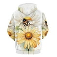 thumbnail image 4 of Honey Bees That Collect Nectar Hoodies Classic Oversized Pullover Hoodie Female Long Sleeve Pretty Graphic Casual Hooded Sweatshirts, 4 of 5