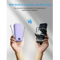 thumbnail image 2 of Cargador portátil Ffnpua 20000 mAh USB C Power Bank con enchufe de pared, 2 of 9