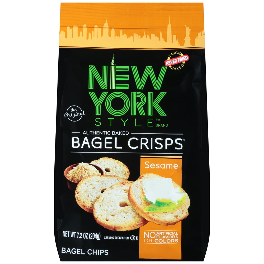 New York Style™ Sesame Bagel Crisps® Chips 7.2 oz. Bag