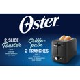 thumbnail image 3 of Oster 2-Slice Toaster with Custom Bagel Setting and Extra-Wide Slots, Black, 3 of 5