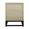 thumbnail image 7 of Rattan Nightstand with 2 Drawers, Wood End Table Side Table for Living Room Bedroom, 7 of 7
