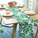 thumbnail image 3 of Camino de mesa de hojas tropicales para fiesta en casa, boda, palma hawaiana yeacher Camino de mesa, 3 of 6
