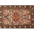 thumbnail image 1 of Ahgly Company Indoor Rectangle Traditional Saffron Red Persian Area Rugs, 8' x 12', 1 of 6