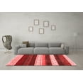 thumbnail image 3 of Ahgly Company Indoor Rectangle Abstract Red Contemporary Area Rugs, 5' x 8', 3 of 4