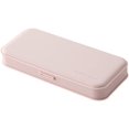 thumbnail image 1 of Multi Functional Waterproof Pencil Case, Plastic Frosted Pen Pencil Stationery Storage Box Pencil Case Students Stationery Holder Box for Pens Pencils Markers (pink), 1 of 5