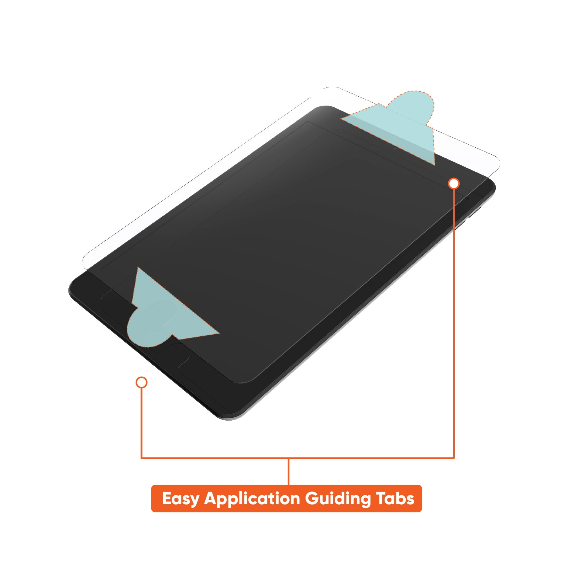 (2 pack) onn. Glass Screen Protector for onn. 11" Pro Tablet (2024 Model)
