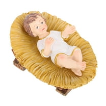 STRANDCHIC Baby Jesus Sculpture Decoration Figurine Assorted Design 1 Piece for Home and Holiday Display