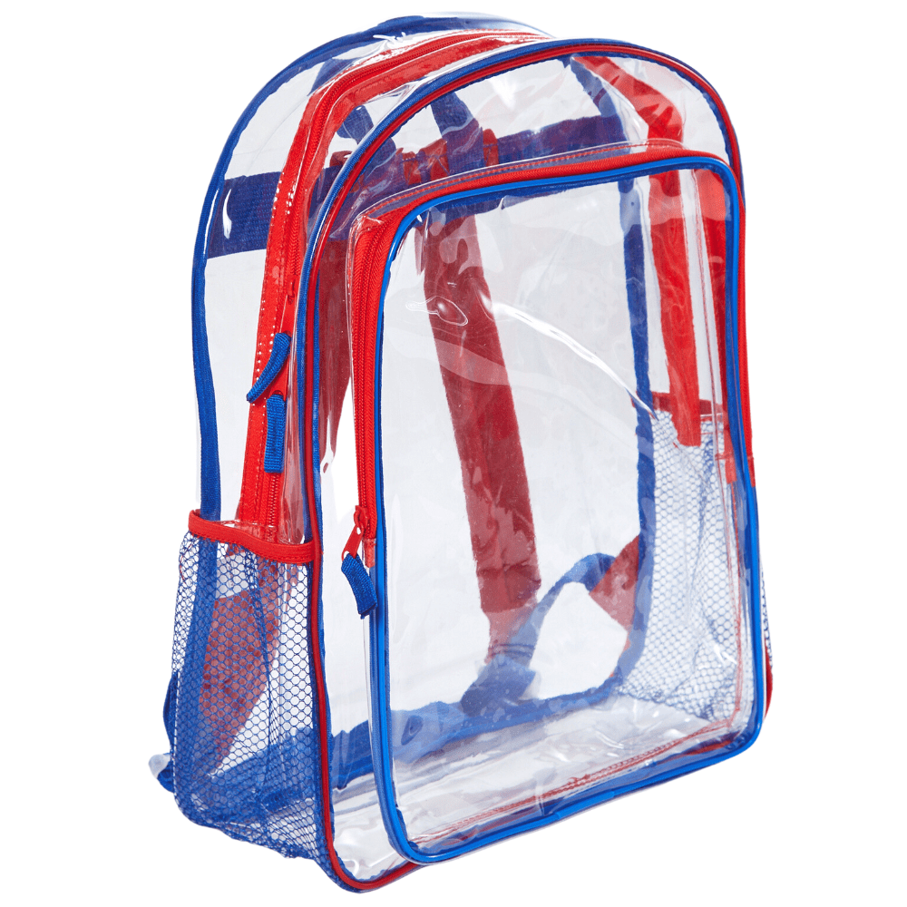 RALME Boys Clear Backpack Kids Clear Stadium Backpack with Front Pocket
