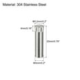 thumbnail image 2 of 5x20mm 304 Stainless Steel Dowel Pins, 20 Pack Knurled Head Flat End Dowel Pin, 2 of 6