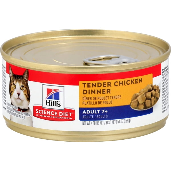 Hill's Science Diet Adult 7+ Tender Chicken Dinner Chunks & Gravy Wet