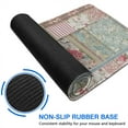 thumbnail image 6 of Long Mouse Pads for Desk,Pioneer Flower Floral Print Pattern Desk Mats on Top Of Desks, Desk Mouse Pad Extra Large with 3mm Non-Slip Base and Stitched Edge for Gaming,Office,Work,Home 31.5"x11.8", 6 of 6