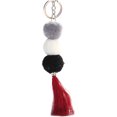 thumbnail image 1 of Handcrafted Tassel Ball Key Ring Cute Keychain Decor Bag Charm Pendant Accessory (6), 1 of 2