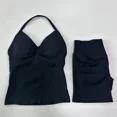 thumbnail image 3 of Conjunto de gimnasio de impacto para mujer, camisetas sin mangas con espalda descubierta, pantalones cortos sin costuras de cintura alta, ropa deportiva, conjuntos de entrenamiento, 3 of 5