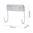 thumbnail image 3 of Iron Board Hanger Wall Mount, Electric Iron Holder Wall Mount Ironing Board Holder Organizer Ironing Board Holder Storage Organizer Wall Rack Ironing Board Organizer for Laundry, 3 of 8