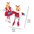 thumbnail image 3 of Taotanxi 2Pcs Moose Doll Ornaments, Christmas Decoration Doll Ornaments Gifts, Gifts For Boys And Girls, 3 of 6