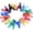 Multicolor, variant on Riveda Pack 30 Assorted Metal Chip Clips – Multicolor PVC Coated 2 inch Bag Clips for Sealing Food, Holding Papers, Hanging Laundry - Multipurpose Clothes Pins