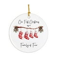thumbnail image 4 of Family Parent Child Decoration Listing Our Family Christmas Tree Pendant, 4 of 4
