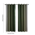 thumbnail image 3 of Btomtd 2pcs Blackout Curtains with Gradient Look, Heat Insulating Sunscreen Curtains for Bedroom, Blackout Curtain Panel Pairs for Living Room and Balcony - 51.96"x106.29", Green-XL, 3 of 6