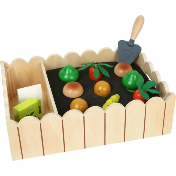 Small Foot Wooden Toys Vegetable Garden Complete Playset Walmart
