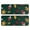 Red Mushroom Leaf, variant on Kitchen Rugs Sets Of 2,Red Mushroom Leaf Green Pattern Anti Fatigue Kitchen Mat Rugs Non Slip Washable,Decorative Kitchen Floor Mats for Kitchen,Sink,Laundry,17"x47" 17"x47"