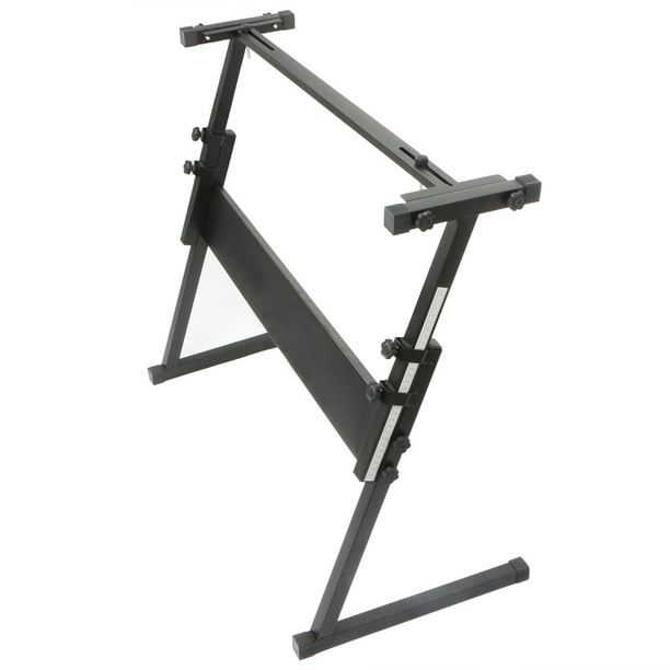 Classic Keyboard Stand for Music Studio, HeavyDuty ZShape Adjustable