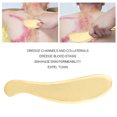 thumbnail image 4 of Brass Scraping Board, Gua Sha Tools, With Storage Bag Slick Edge Legs Chest For Neck, 4 of 8
