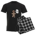 thumbnail image 6 of CafePress - Oh Snap Gingerbread Man Pajamas - Men's Dark Loose Fit Cotton Pajama Set, 6 of 7