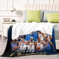 thumbnail image 4 of Throw Blanket for Shai Gilgeous-Alexander Bed Couch Soft Warm Flannel Blanket for Kids Girls Boys Gifts Home Decor 30x40 Inch, 4 of 7