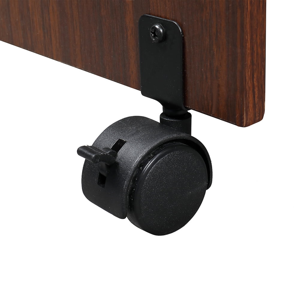 Kepooman Wood Pulpits with Wheels, Podium with Removable Shelf with Compartments for Restaurants Classrooms, Small Reception Desk Lectern for Churches, Walnut Kepooman Wood Pulpits with Wheels, Podium with Removable Shelf with Compartments for Restaurants Classrooms, Small Reception Desk Lectern for Churches, Walnut