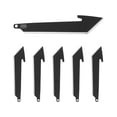 thumbnail image 2 of Outdoor Edge RazorSafe Tanto Knife Replacement Blades Black 6PK, 2 of 2