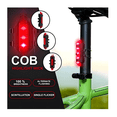 thumbnail image 4 of Casco De Bicicleta Con Accesorios De Ciclismo Luz Trasera Malubero  Negro, 4 of 4