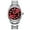 Red, variant on Automatic Watch for Men Classic 20ATM Waterproof Stainless Steel Mechanical Wristwatch with Date Calender-Sunray Dial