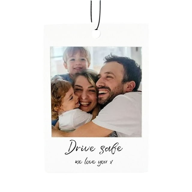 Hearth & Gear Custom Car Rear View Hanging Ornament With Any Photo & Text Dog & Cat Photo Pendant For Car 5 Style Options Chandelier Replacement Parts Cups Cake Prop String Christmas Ornament Acrylic