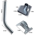 thumbnail image 6 of Starlink Gen 3 Mount, 360°Rotatable Mounting Kit for Wall/Roof/Pole, Starlink Satellite, Heavy Duty Aluminum Alloy with V3 Pole Adapter, Weatherproof Ideal for Home, 6 of 7