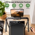 thumbnail image 2 of 16% Incline Walking Pad Treadmill, 4-in-1 Foldable Under Desk Treadmill with Handles, 2.5 HP Quiet Motor, 330 lb Capacity, 2 of 10