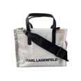 thumbnail image 2 of Bolsa Tote Small Karl Lagerfeld Nylon Ikon White, 2 of 6