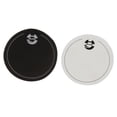 thumbnail image 4 of Protector de impacto de Almohadilla de tambor de 2 Piezas Sunnimix blanco negro, 4 of 7