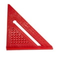 thumbnail image 2 of Transportador de regla triangular de precisión, herramienta de medición de múltiples ángulos, regla cuadrada de 90  degree para carpintería, carpintero, 2 of 8