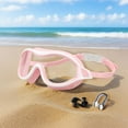 thumbnail image 3 of Hearth & Gear Swimming Goggles For Adults And Teens Wide View Fog Diving With Comfortable Fit For Pool Training And Snorkeling Extra Large Inflatable Pool Float Cooler Tube Floating Table for Swimming, 3 of 4