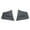 Matt black, variant on 2Pcs Motorbike Modified Winglets Spoiler Aerodynamic Wing Side Fairing Winglets Wind Wing Motorcycle Accessory