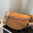 thumbnail image 4 of Bolso Pana para El Pecho Tipo Bandolera Hobo Deportivo Informal Con Múltiples Bolsillos (marrón), 4 of 9