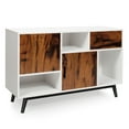 thumbnail image 1 of Costway Sideboard Storage Cabinet w/Display Shelves Doors & Drawer Modern Buffet, 1 of 10